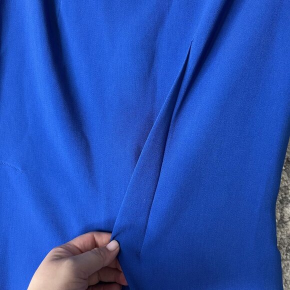 Roland Mouret Liberty Dress Womens UK8 Sleeveless Sheath Pocket Limited Edition - Picture 4 of 8